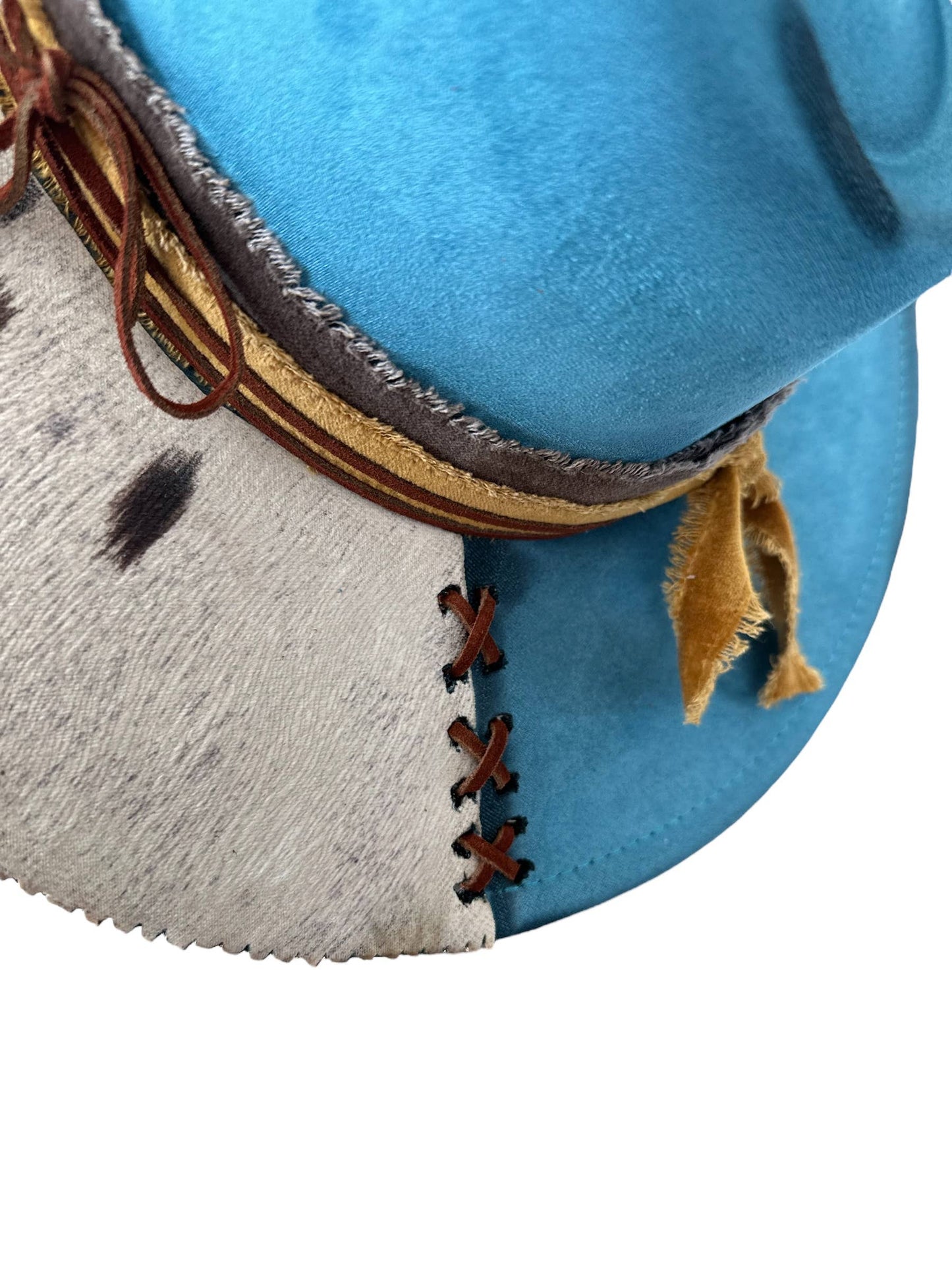 Cow Print Rancher Custom Hat